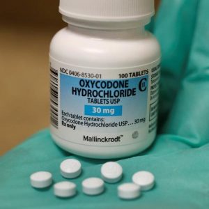 Abbildung von Oxycodon 30 mg Tabletten ohne Rezept in neutraler Verpackung