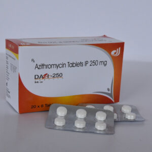 Azithromycin 250 mg Tabletten – Makrolid-Antibiotikum zur Behandlung bakterieller Infektionen